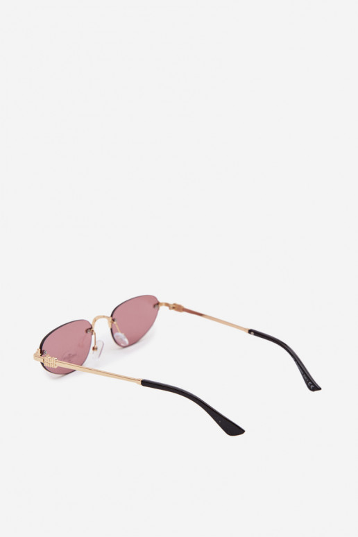 Sonnenbrille Feminin Dunkelpink