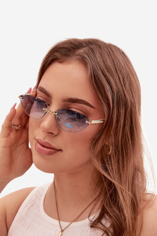 Sonnenbrille FemininFiltrem UV blaue Farbe