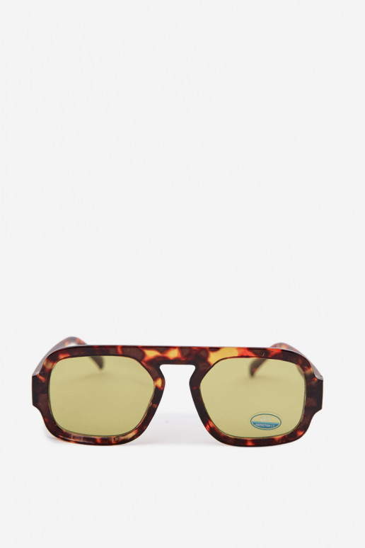 Feminin SonnenbrilleFiltrem UV braun-grüne Farbe