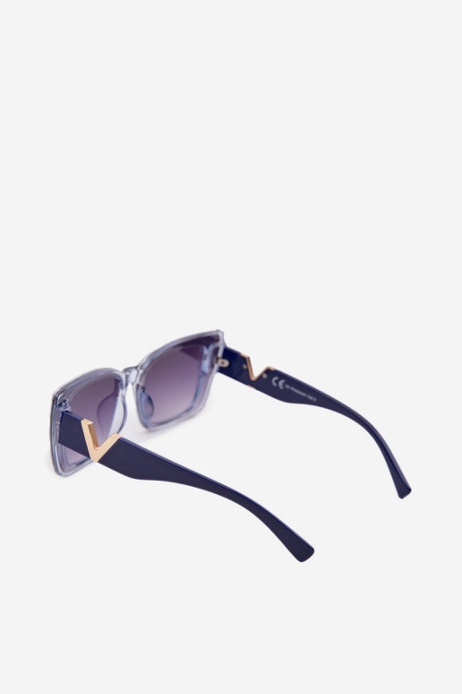 Sonnenbrille Feminin Katzenauge Dunkelblau