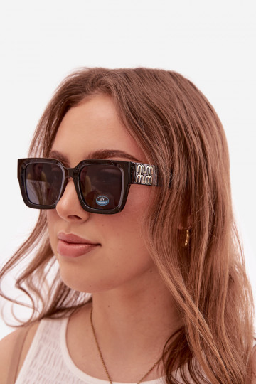 Sonnenbrille Feminin schZuarze Farbe 2