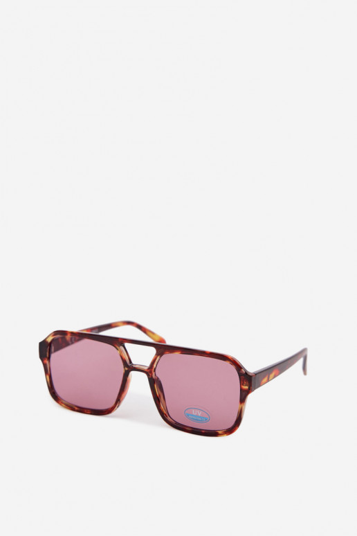 Sonnenbrille Feminin braun-pinke Farbe