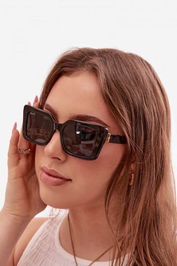 Sonnenbrille Feminin schZuarze Farbe 2