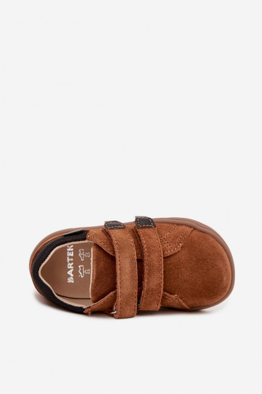 Haut Schuhe Barefoot Kindisch Bartek 8600363 braune Farbe