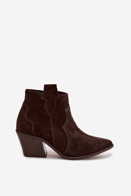 Stiefel im CoZuboy-StilErmöglichtturalnego aus INildlederu Zazoo 3153 CzekoladoZue