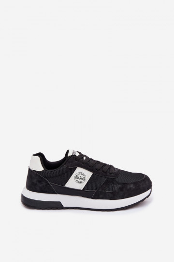 Turnschuhe Sneakers Stilvollllschuhe für Männer Big Star TT174352 schZuarze Farbe 2