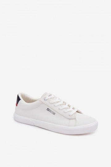 für Männer lässige Schuhe aus Öko-Leder Big Star TT174001 Zueiße Farbe