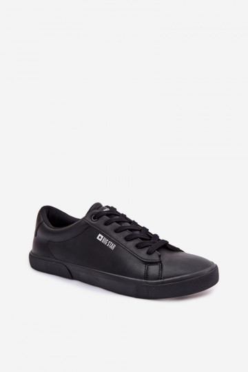 Herren Freizeitschuhe aus Kunstleder Big Star TT174002 in Schwarz