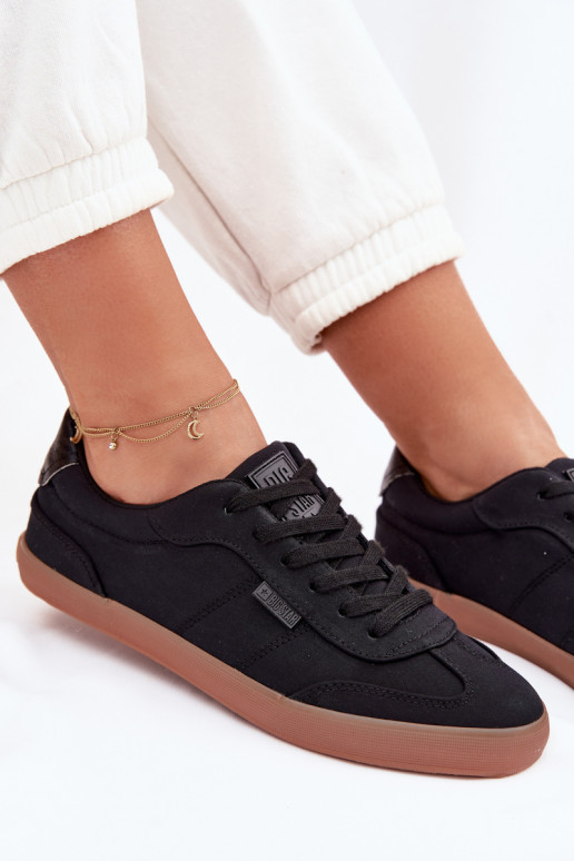 Sneakers Stilvollllschuhe Feminin  Big Star TT274356 schZuarze Farbe