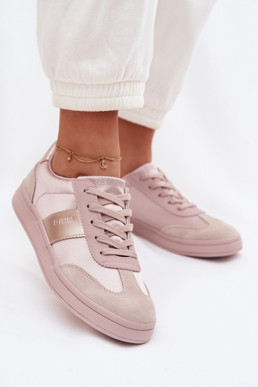 Sneakers Stilvollllschuhe Feminin Big Star TT274157 pinke Farbe