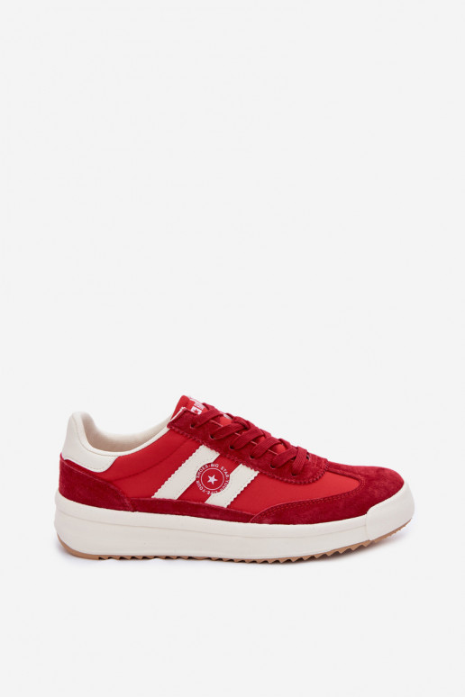 Sneakers Stilvollllschuhe Feminin Big Star TT274158 rote Farbe