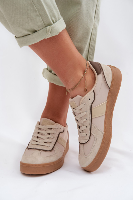 Sneakers Stilvollllschuhe Feminin Big Star TT274174 Beige