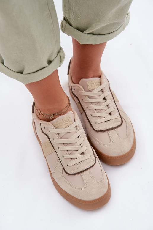 Sneakers Stilvollllschuhe Feminin Big Star TT274174 Beige