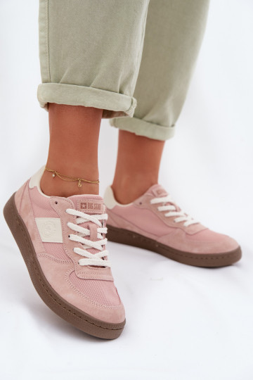 Sneakers Stilvollllschuhe Feminin Big Star TT274175 pinke Farbe 2