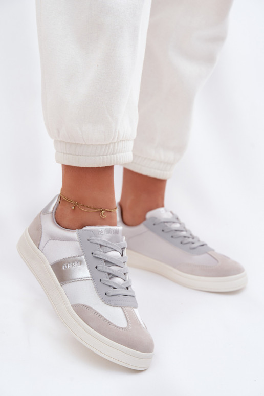 Sneakers Stilvollllschuhe Feminin Big Star TT274156 graue Farbe