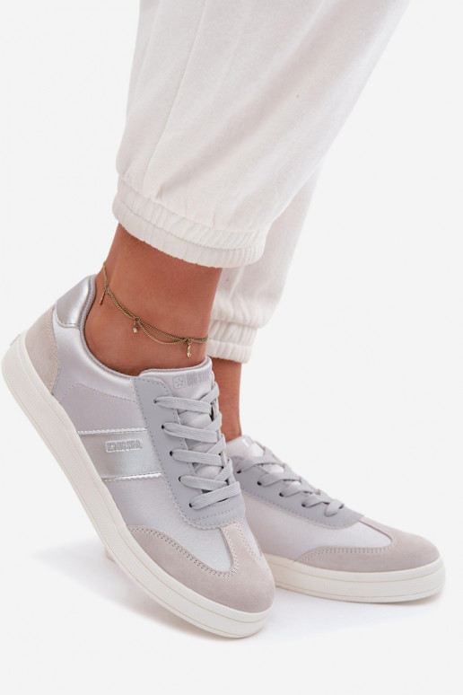 Sneakers Stilvollllschuhe Feminin Big Star TT274156 graue Farbe