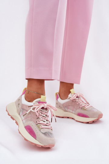 Wildleder Sport Sneakers Damen Vinceza 66725 in verschiedenen Farben