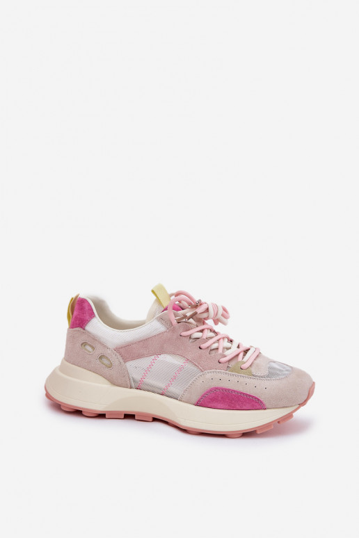 aus INildleder Turnschuhe Sneakers Stilvollllschuhe Feminin Vinceza 66725 Verschiedene Farben