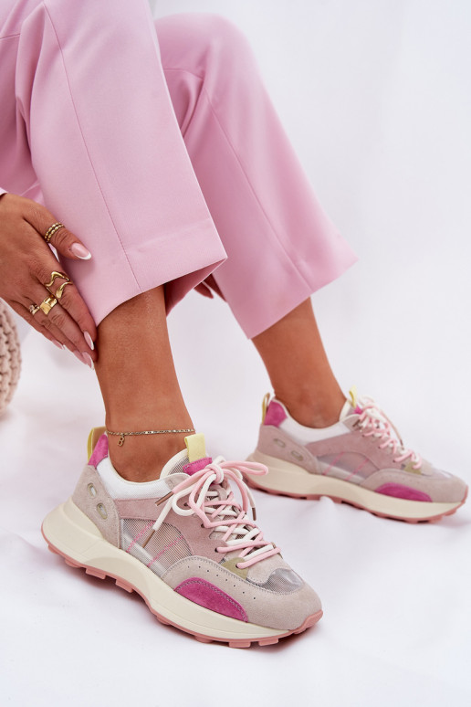 aus INildleder Turnschuhe Sneakers Stilvollllschuhe Feminin Vinceza 66725 Verschiedene Farben