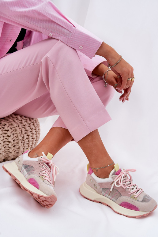 aus INildleder Turnschuhe Sneakers Stilvollllschuhe Feminin Vinceza 66725 Verschiedene Farben