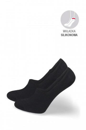Herren-Mikropolyester-Baumwollstrümpfe in schwarz