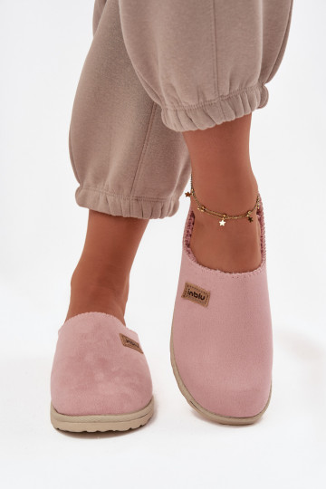 Hausschuhe Feminin Schuhe hausgemacht Inblu CS000045 pinke Farbe