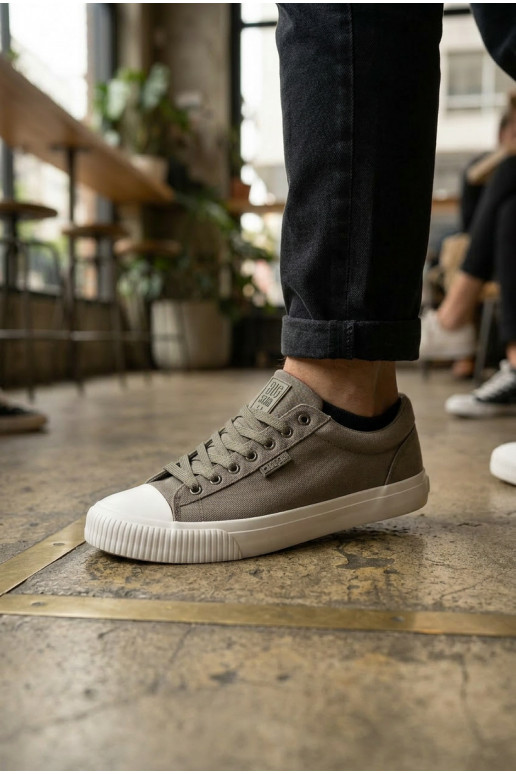 Niedrig Freizeitschuhe für Herren Big Star TT174113 graue Farbe