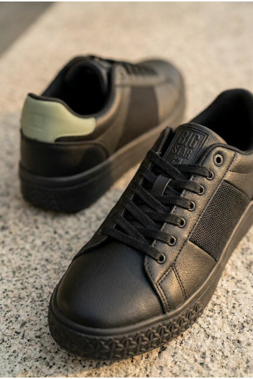 Sneakers Stilvollllschuhe für Männer Big Star TT174301 schZuarze Farbe