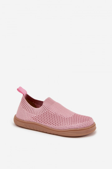 Kinderpantoletten Barefoot Milami in Rosa Tai tuririselle