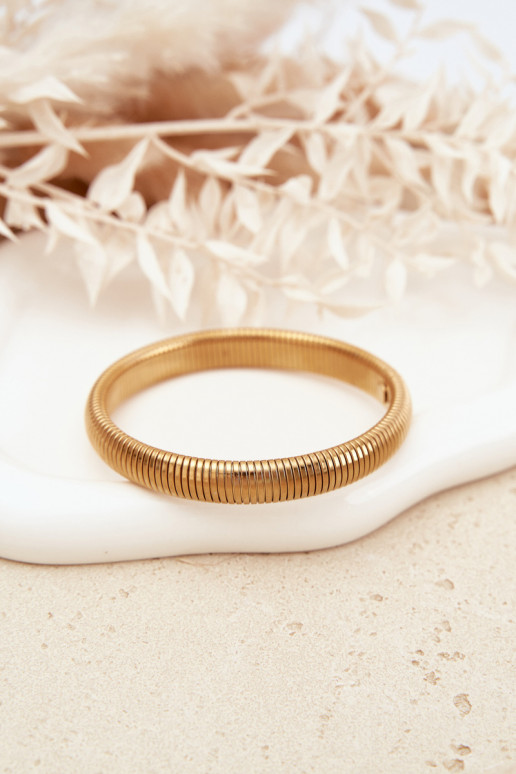 Ein Armband Feminin aus Edelstahl goldene Farbe