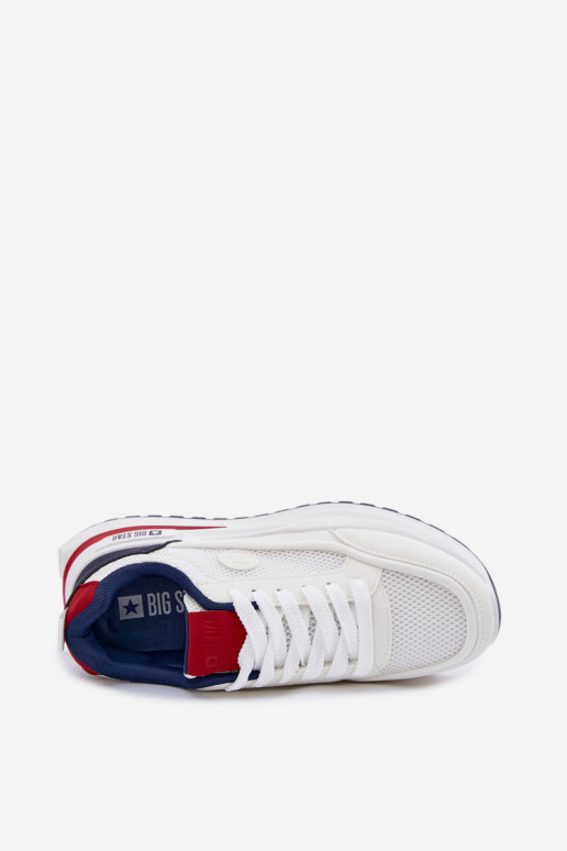 Turnschuhe für Männer Big Star TT174315 Hi-Poly System Zueiße Farbe