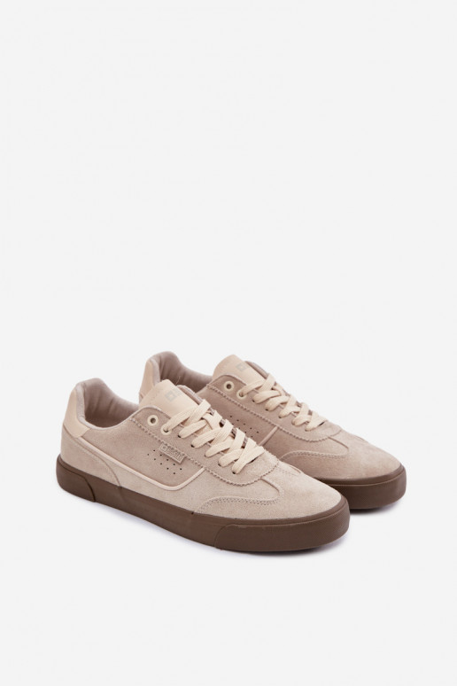 Sneakers Stilvollllschuhe für Männer Big Star TT174094 Beige
