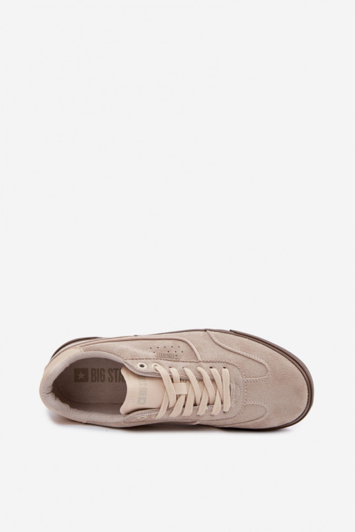 Sneakers Stilvollllschuhe für Männer Big Star TT174094 Beige