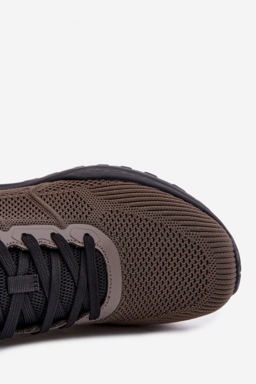 Turnschuhe für Männer Grün-schZuarze Farbe Remel