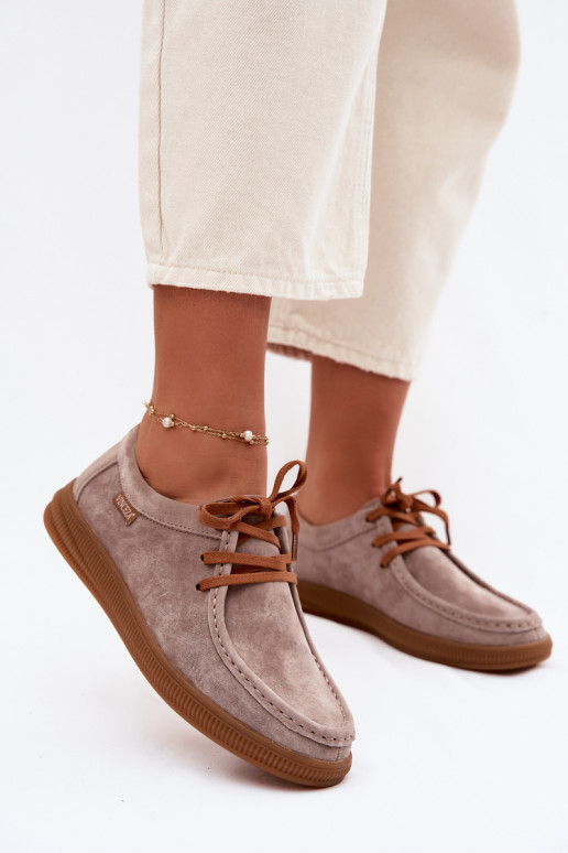 SchuheErmöglichtturalnego aus INildlederu Vinceza 95391 Beige