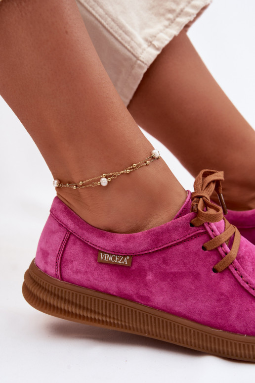 SchuheErmöglichtturalnego aus INildlederu Vinceza 95391 pinke Farbe