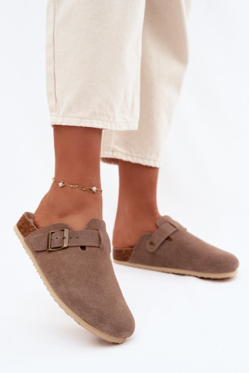 Damenhausschuhe VerstopfungenErmöglichtturalnego aus INildlederu Vinceza 101332 Beige 2