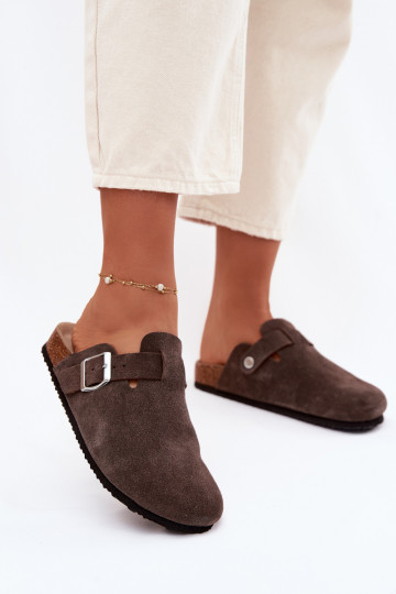 Damenhausschuhe VerstopfungenErmöglichtturalnego aus INildlederu Vinceza 101332 CzekoladoZue 2