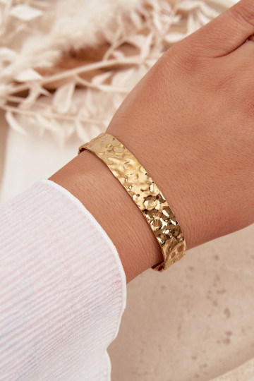 Ein Armband Feminin aus Edelstahl goldene Farbe
