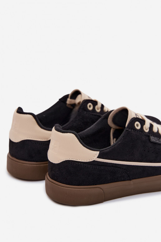 Sneakers Stilvollllschuhe für Männer Big Star TT174090 schZuarze Farbe