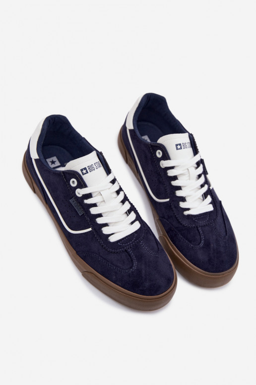 Sneakers Stilvollllschuhe für Männer Big Star TT174091 Dunkelblau