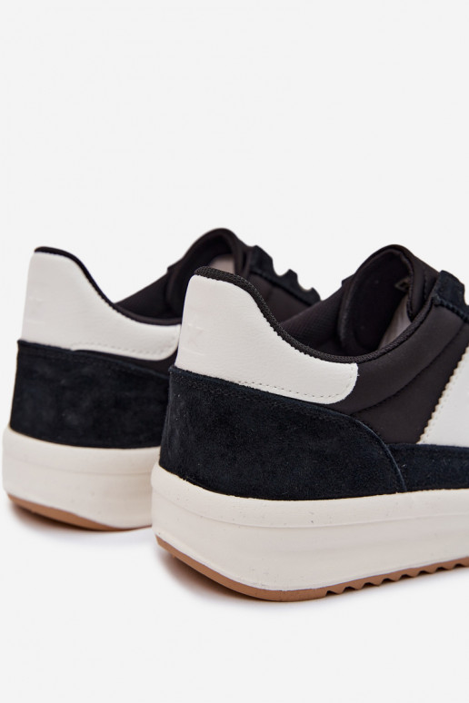 Sneakers Stilvollllschuhe für Männer Big Star TT174043 schZuarze Farbe