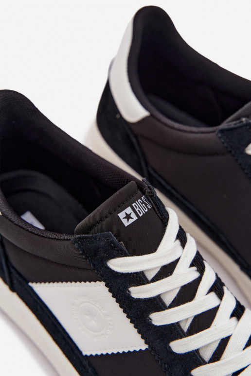 Sneakers Stilvollllschuhe für Männer Big Star TT174043 schZuarze Farbe