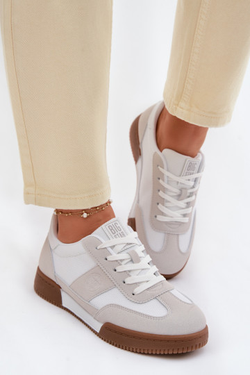 Sneakers Stilvollllschuhe Feminin Big Star TT274910 Zueiße Farbe