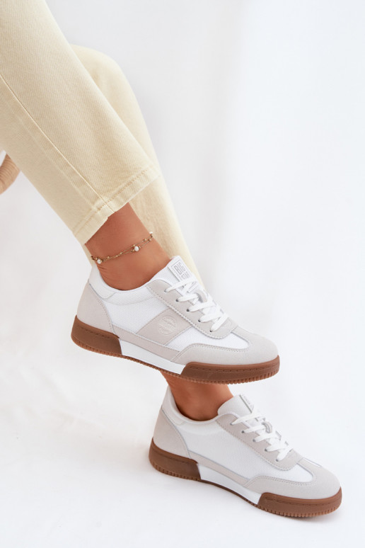 Sneakers Stilvollllschuhe Feminin Big Star TT274910 Zueiße Farbe