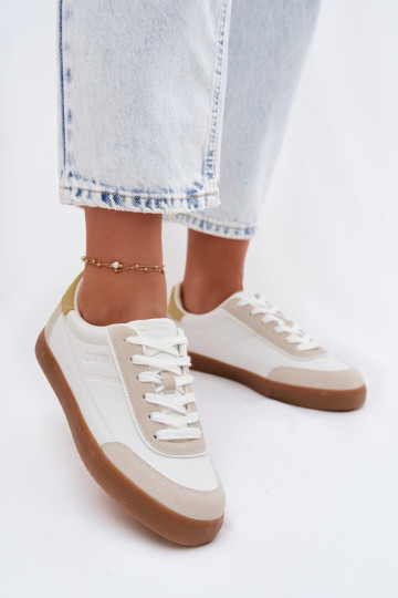 Damen-Sneaker aus Kunstleder Big Star TT274310 in weiß 2