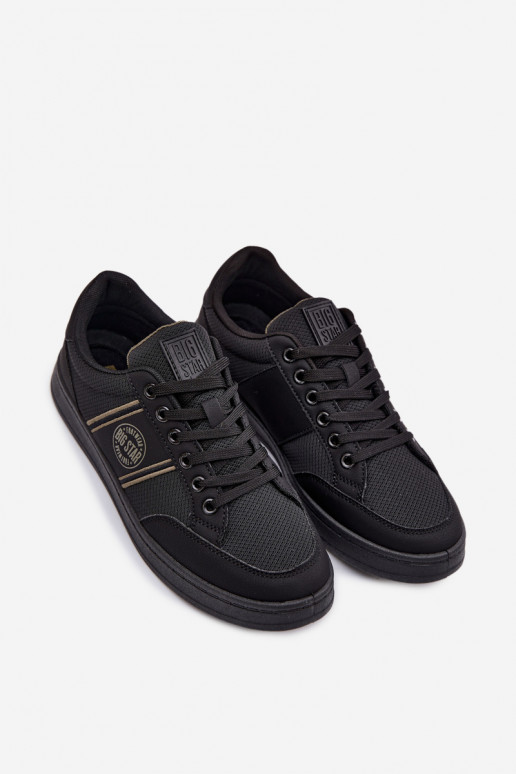 Sneakers Stilvollllschuhe für Männer Big Star TT174310 schZuarze Farbe