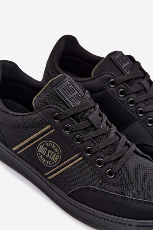 Sneakers Stilvollllschuhe für Männer Big Star TT174310 schZuarze Farbe