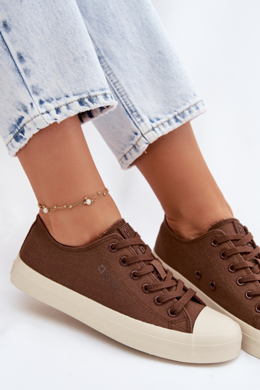 Freizeitschuhe Big Star TT274123 braune Farbe