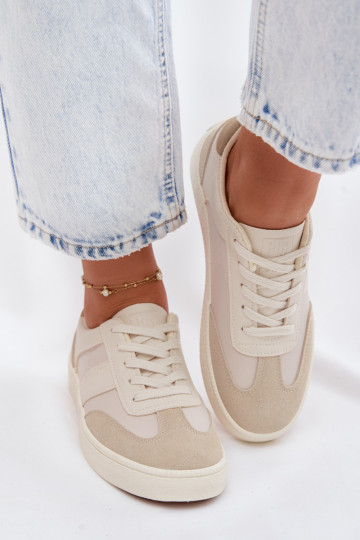 Damen Sneakerschuhe Big Star TT274768 sandfarben